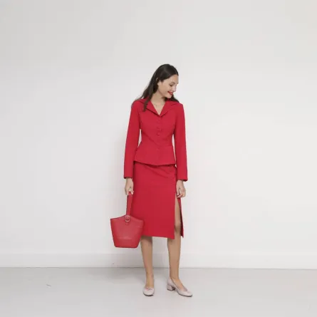 تنورة بفتحة جانبية من ماركة أنييس بي  Agnes B 