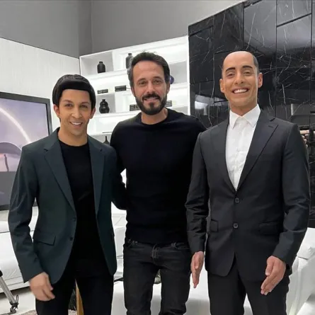 يوسف الشريف وعمرو وهبة وهشام جمال - الصورة من حساب هشام جمال على انستغرام