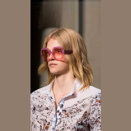 نظارات شمسية بإطارات كبيرة جداً لإطلالة جريئة من جيني  Genny