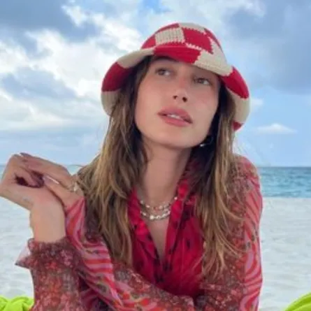 هايلي بيبر - الصورة من حسابها في إنستغرام