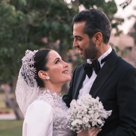 حفل زفاف شام الذهبي ابنة أصالة - الصورة من صفحة شام الذهبي على موقع "انستغرام"