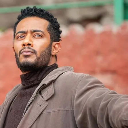 محمد رمضان من كواليس مسلسل " المشوار"- صورة من صفحته الرسمية على موقع " انستغرام"