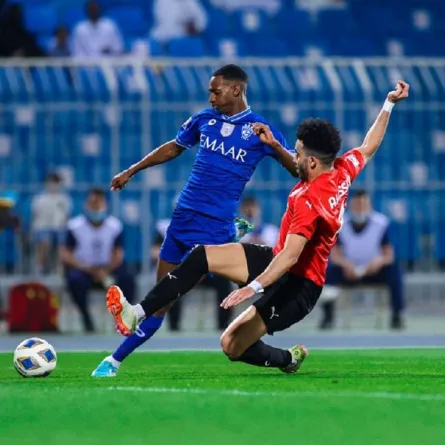صورة من مباراة الهلال والريان القطري