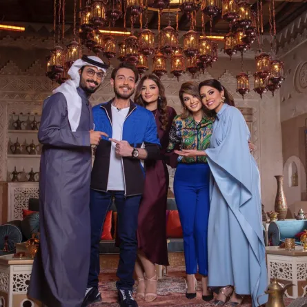 هدى زاهر وعائلتها - الصورة من حسابها على الانستجرام