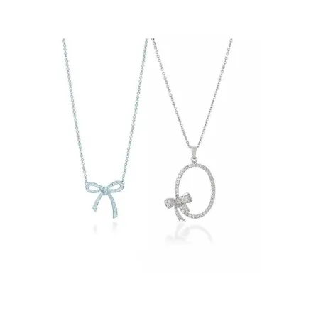 موديلات سلاسل ذهبية على شكل فيونكة 2022