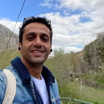 محمد حاتم - صورة من صفحته الرسمية على موقع " انستغرام"