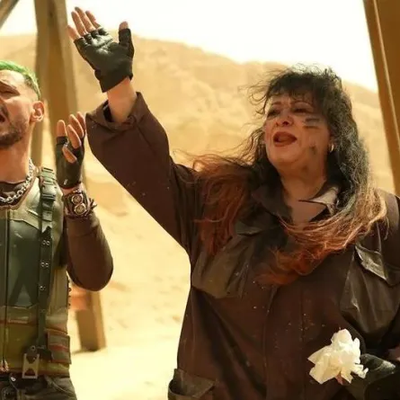 فريدة سيف النصر مع رامز جلال - صورة من حساب رامز على إنستغرام