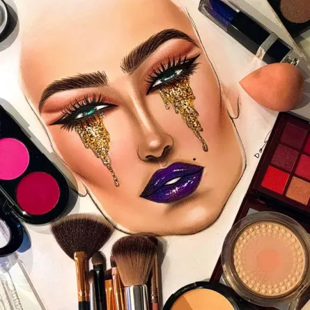 لوحة الدموع الذهبية