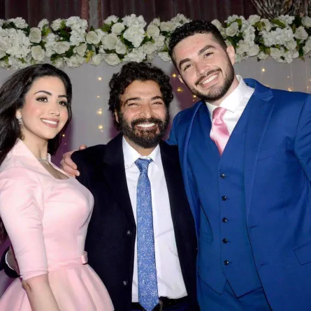 لقطة من حفل خطوبة نبيلة الشاعري - الصورة من حسابها على إنستغرام