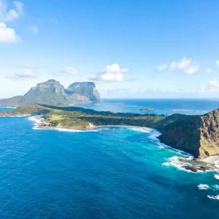 شهر عسل رومانسي في جزيرة لورد هاو