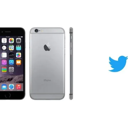 صورة هواتف آيفون 6 وتويتر