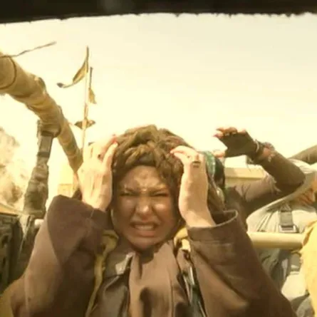 صابرين - لقطة شاشة من برنامج رامز موفي ستار