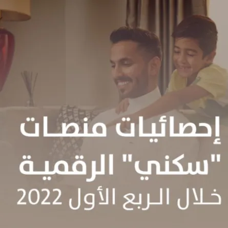 إحصائيات منصات سكني في الربع الأول 2022 - الصورة من حساب برنامج سكني