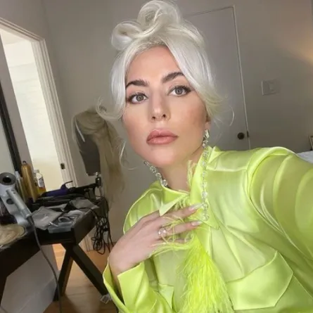 ليدي غاغا - الصورة من حساب النجمة على إنستغرام