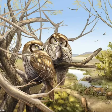 اكتشاف هيكل عظمي لبومة عمرها 6 ملايين عام