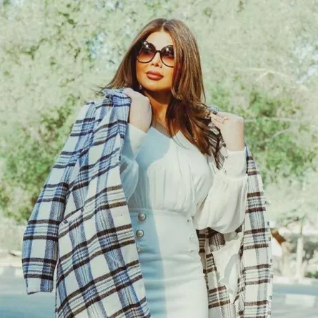 إلهام الفضالة - صورة من صفحتها على موقع " انستغرام"