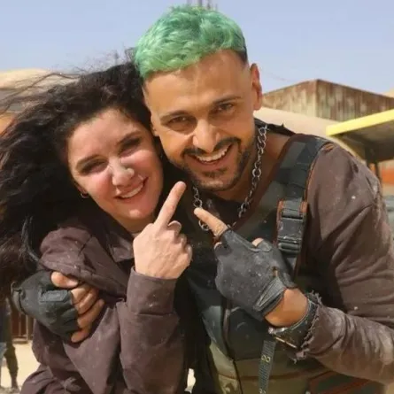 كواليس برنامج "رامز موفي ستار" - الصورة من حساب رامز جلال على موقع " انستغرام" 