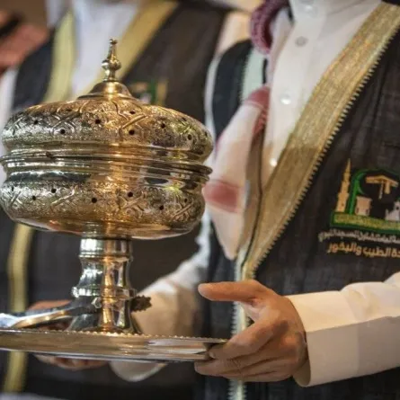 تطييب وتبخير المسجد النبوي