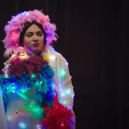 رحمة في مشهد من مسلسل الكبير أوي 6 - الصورة من حساب قناة أون على يوتيوب