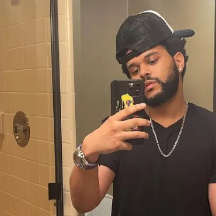 ذا ويكند - الصورة من حسابه في انستغرام