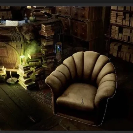 صورة عنصر ثلاثي الأبعاد في صورة