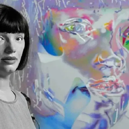 صورة أول روبوت رسام