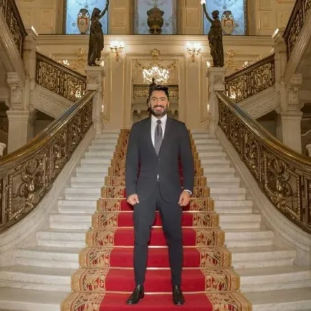 الفنان تامر حسني - صورة من حسابه على موقع " انستغرام "