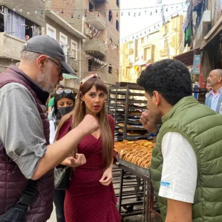 كواليس أول يوم تصوير - الصورة من الشركة المنتجة