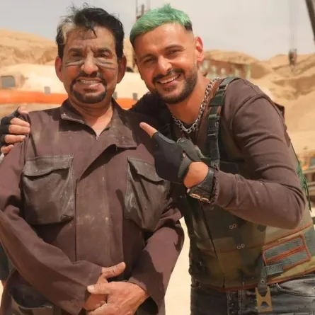 رامز جلال وعبدالله السدحان - الصورة من حساب رامز على إنستغرام