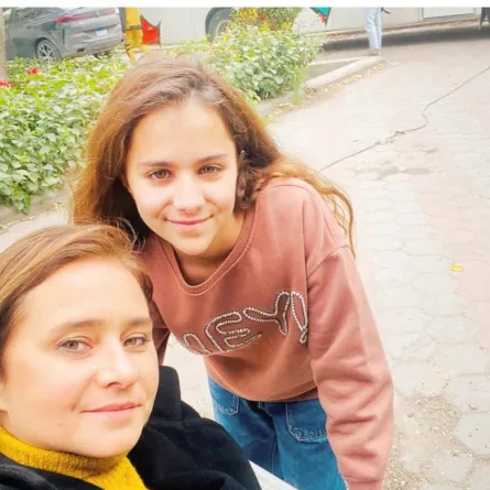 نيللي كريم وريتال ظاظا - الصورة من حساب نيللي كريم على الفيس بوك