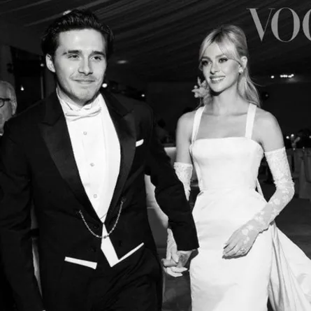 زفاف بروكلين بيكهام ونيكولا بيلتز- الصورة من حساب بروكلين بيكهام على إنستغرام