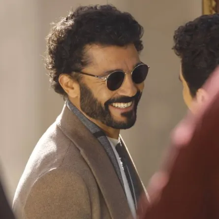 خالد النبوي وابنه نور النبوي - الصورة من حسابه على انستغرام