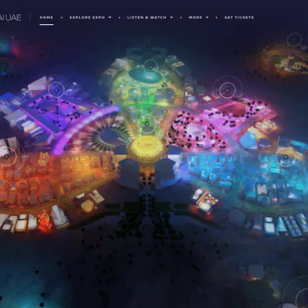 إكسبو الافتراضي. الصورة من "وام"