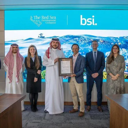  شركة البحر الأحمر للتطوير تحصل على اعتماد المعيار الدولي لإدارة استمرارية الأعمال آيزو