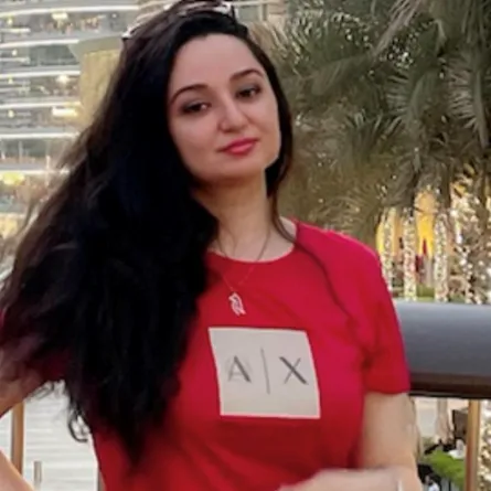 افنان فؤاد- الصورة من حسابها على الانستغرام