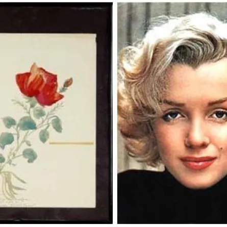 مارلين مونرو-الصورة من موقع  jerrysartarama 