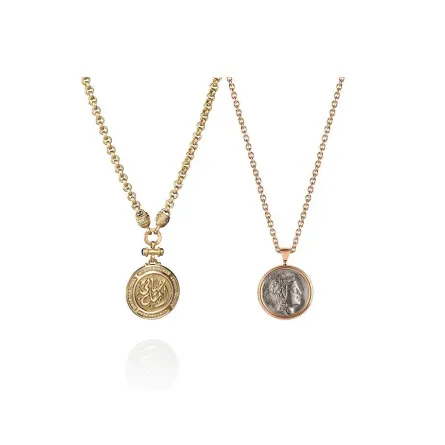 أحدث قلادات العملات المعدنية لإطلالات رمضان 2022