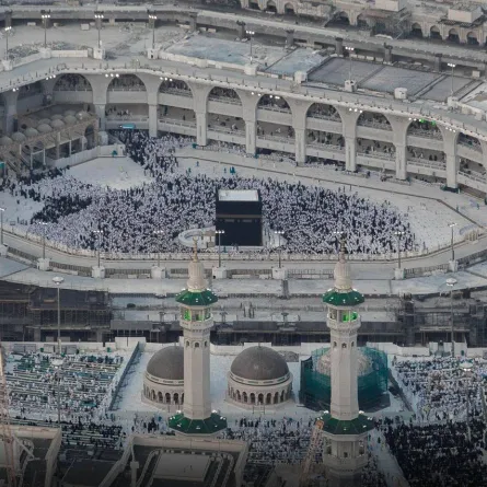 تفويج أكثر من مليوني معتمر في العشر الأولى من رمضان - الصورة من موقع رئاسة شؤون الحرمين