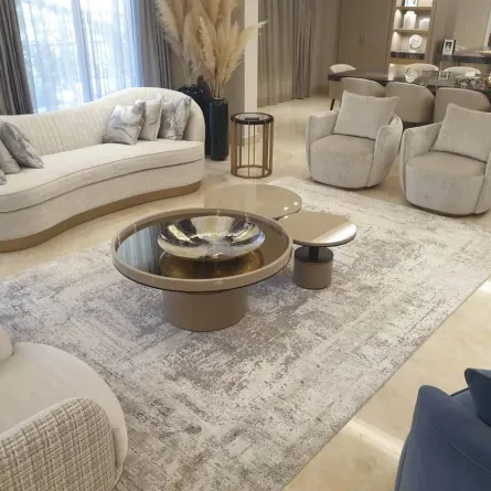 ألوان حيادية راقية في المنزل العصري الأنيق