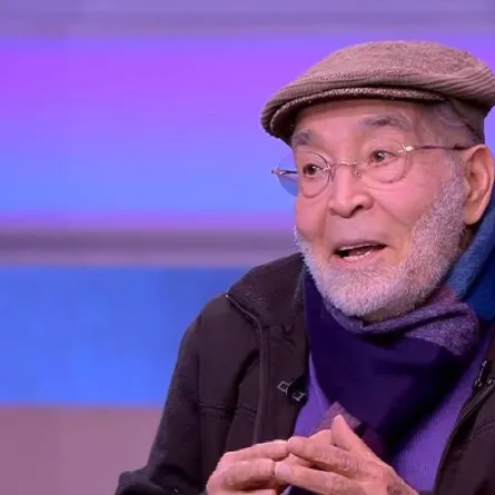 الفنان حسن يوسف  - لقطة شاشة من برنامج " كلام الناس" على" MBC MASR "