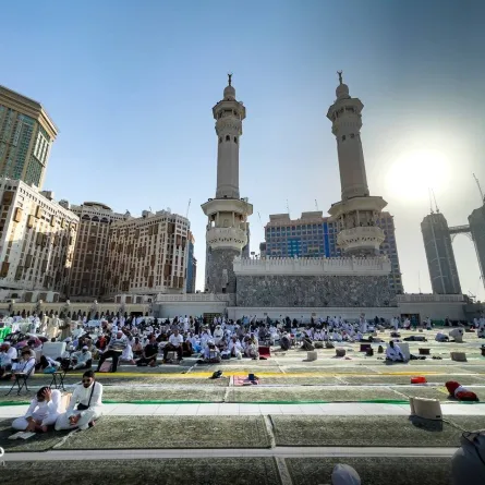 الرئاسة تعلن جاهزية سطح المسجد الحرام لاستقبال المصلين