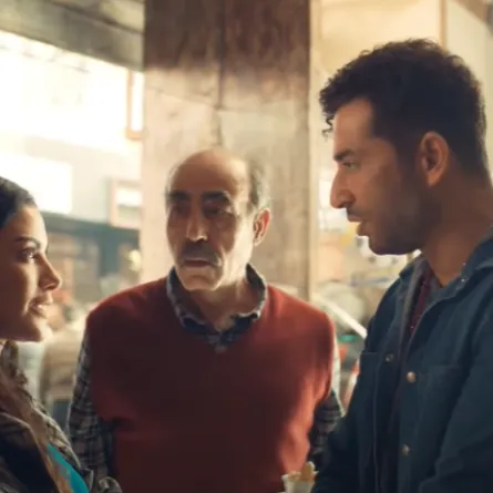 صبا مبارك في توبة - الصورة من حساب إم بي سي مصر على يوتيوب