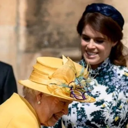 الأميرة يوجين والملكة إليزابيث - الصورة من حساب الأميرة يوجين في إنستغرام