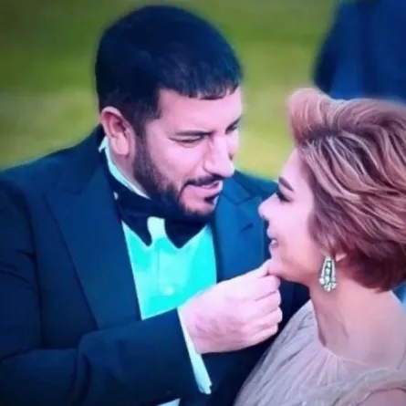 أصالة وزوجها فائق حسن - الصورة من حسابه على انستغرام