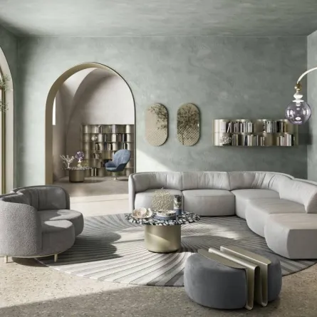 ديكورات صيفية في غرف المعيشة العصرية 