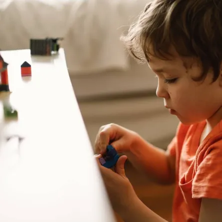 صورة لطفل في الروضة