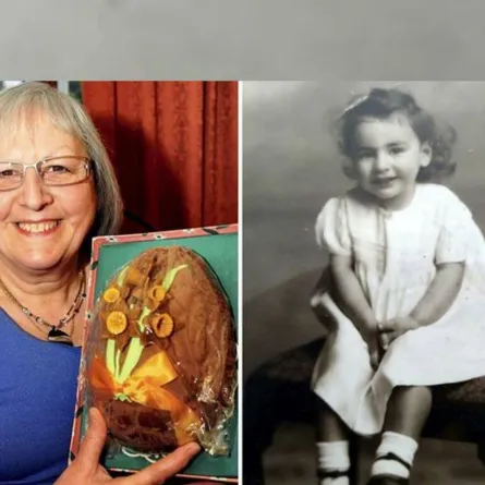 بريطانية تحتفظ بهدية والدها 