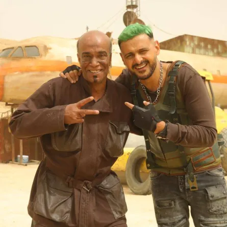 سليمان عيد مع رامز جلال - صورة من حساب رامز على تويتر