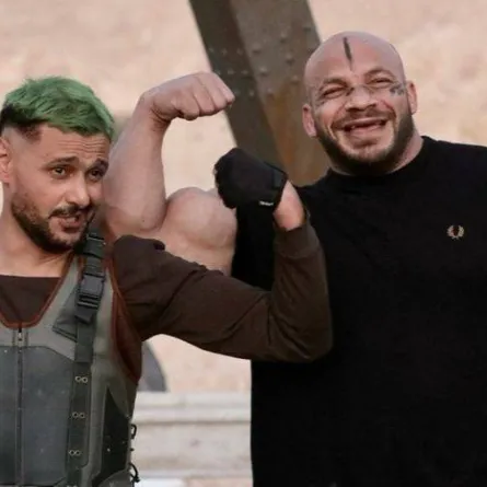 بيج رامي ورامز جلال - الصورة من حساب رامز على الفيسبوك