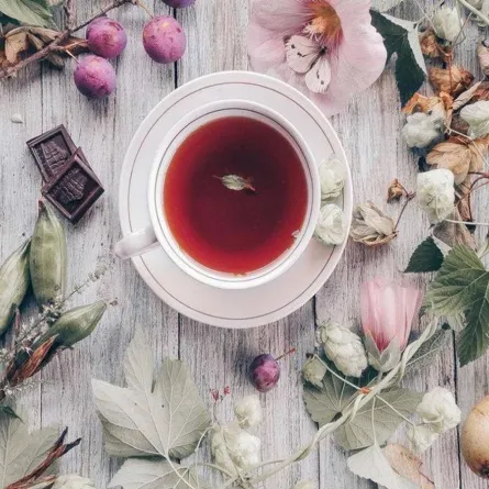 صورة لفنجان كركديه